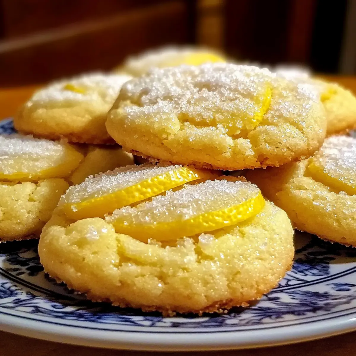 Lemon Sugar Cookies