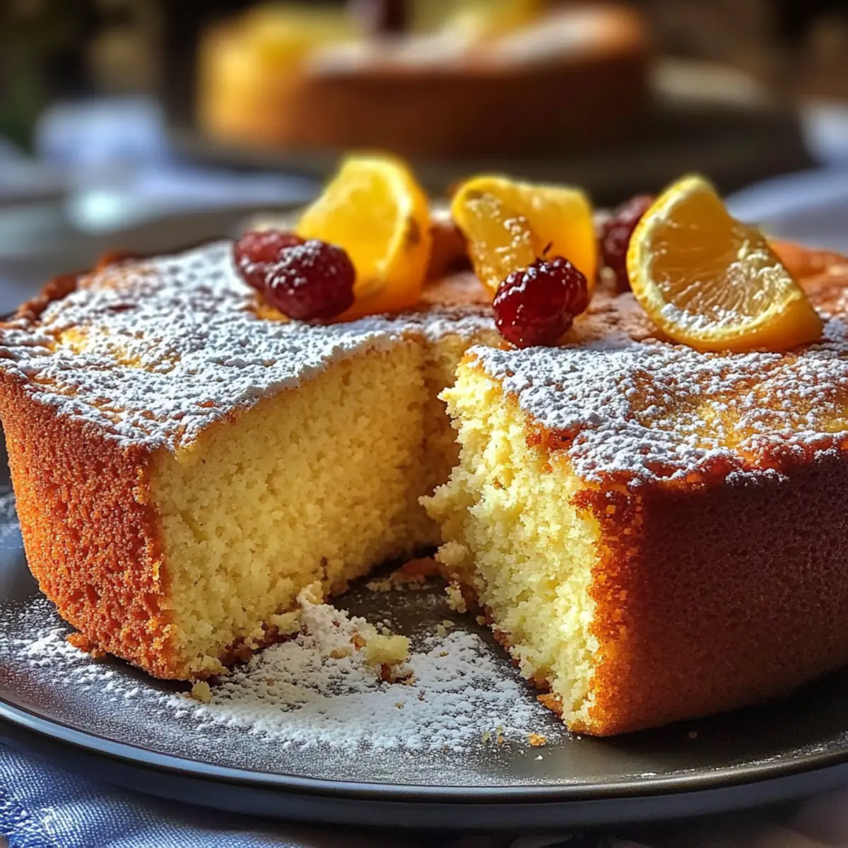 Light & Fluffy Yogurt Cloud Cake