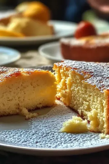 Light & Fluffy Yogurt Cloud Cake
