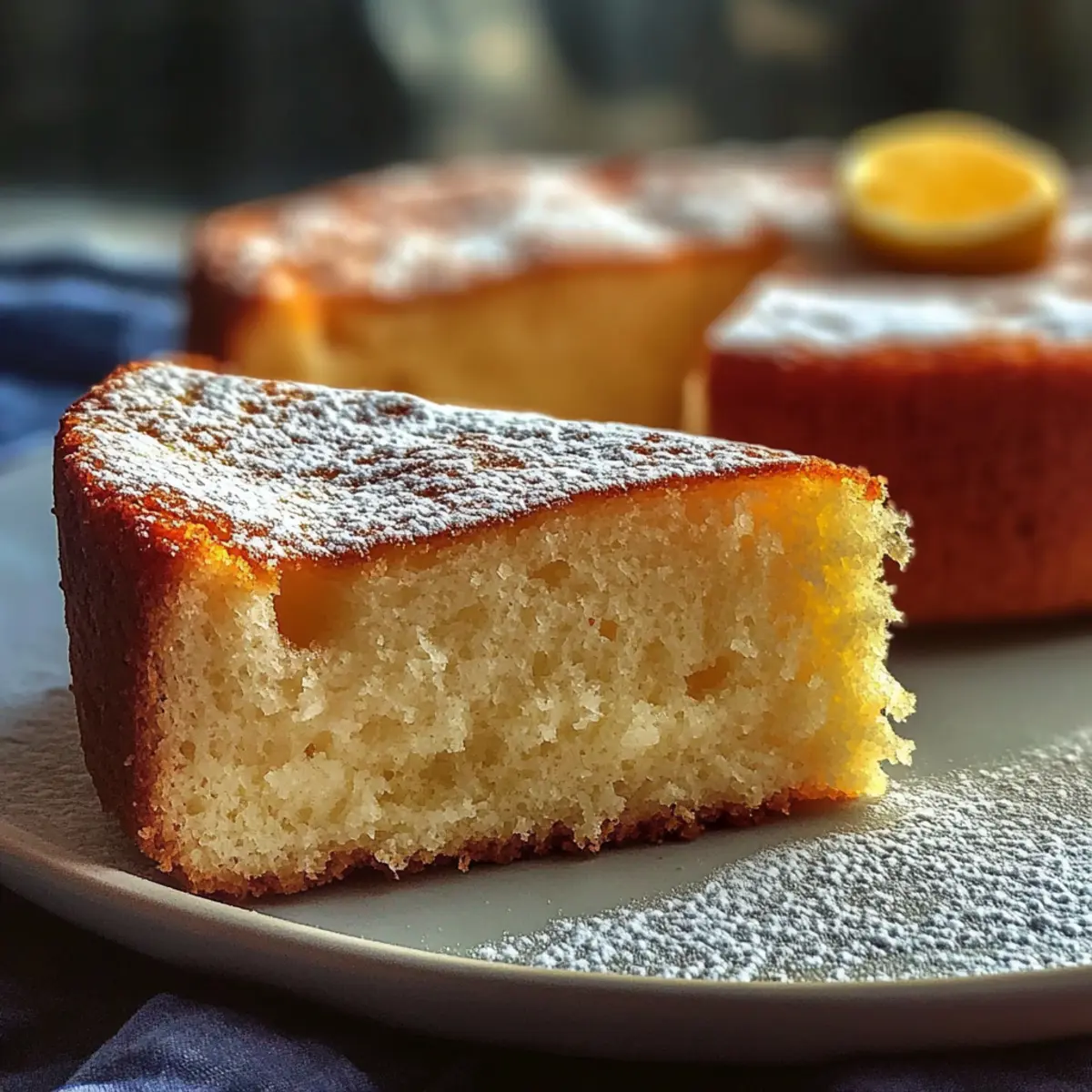 Light & Fluffy Yogurt Cloud Cake