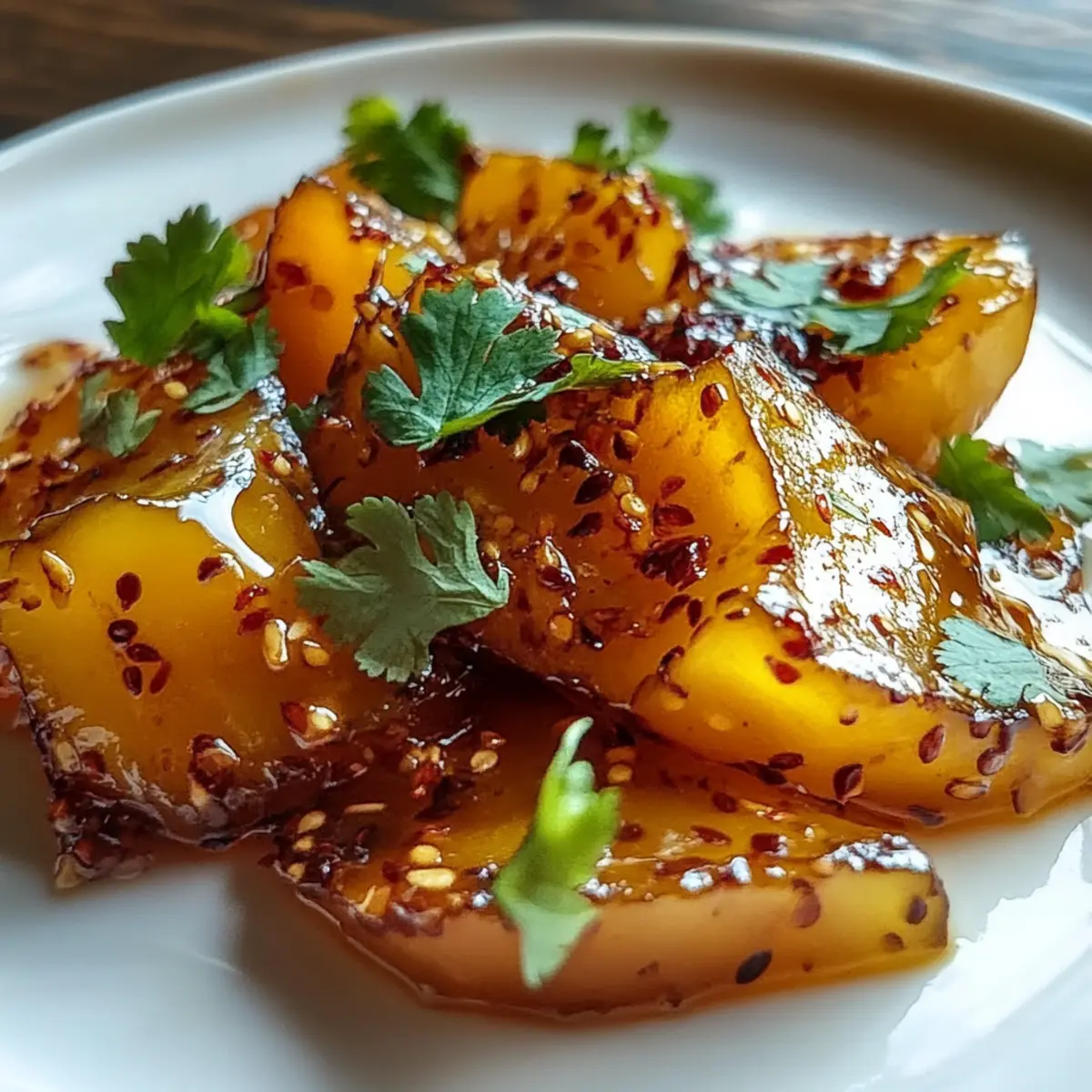 Mango Habanero Honey Garlic Sauce for Grilling