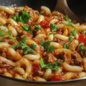 Minced Beef Trottole Pasta