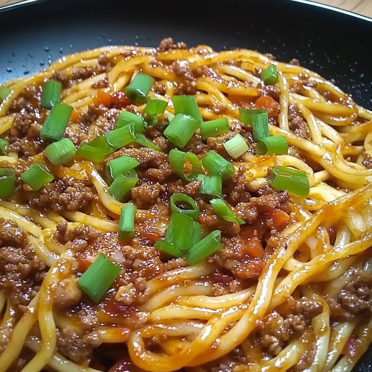 Mongolian Beef Noodles