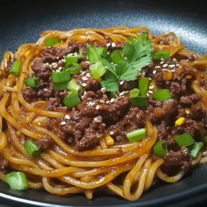 Mongolian Beef Noodles