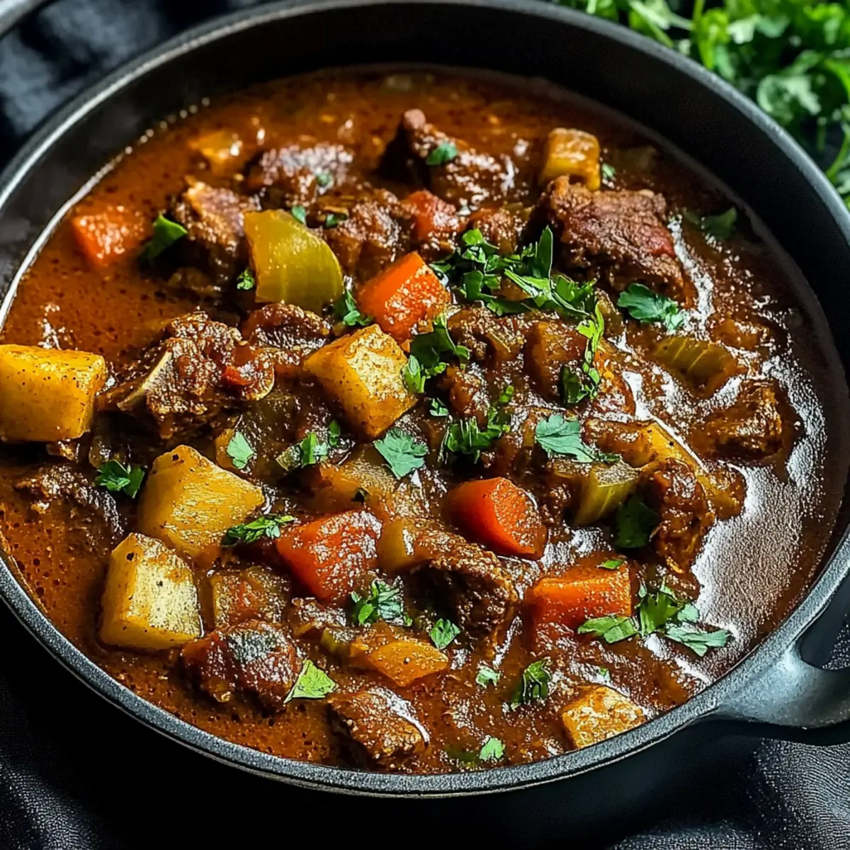 Moroccan Lamb Stew