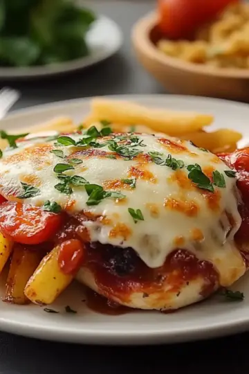 Mushroom Pepper Chicken