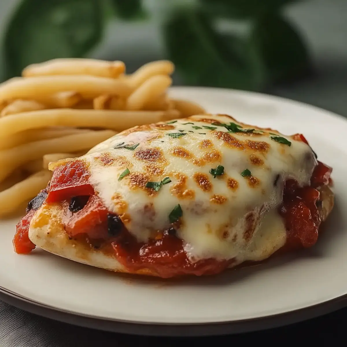 Mushroom Pepper Chicken