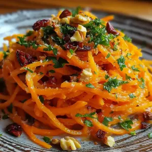 Raw Carrot Salad