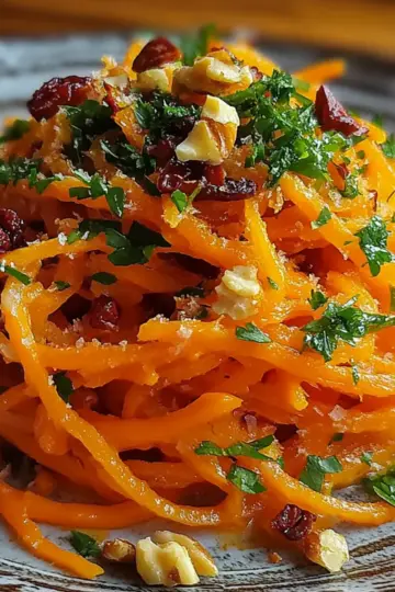 Raw Carrot Salad