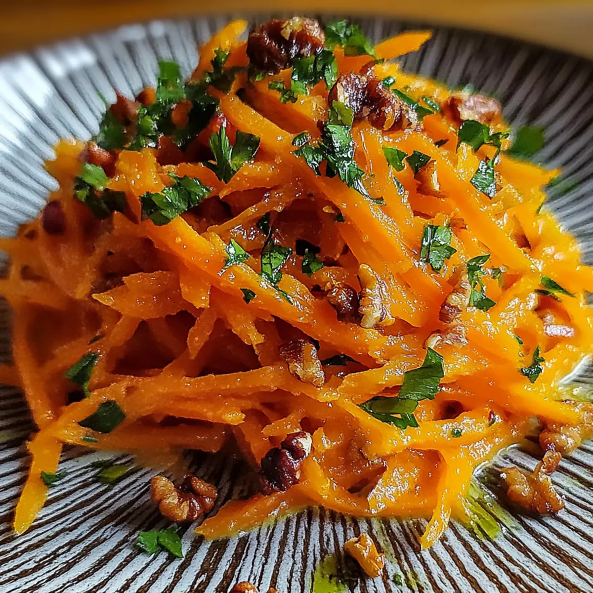 Raw Carrot Salad