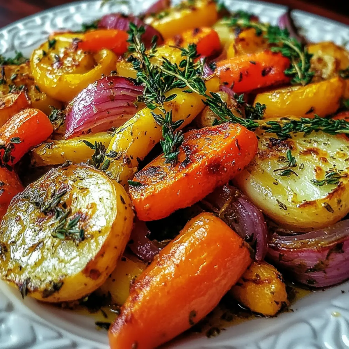 Roasted Christmas Vegetables