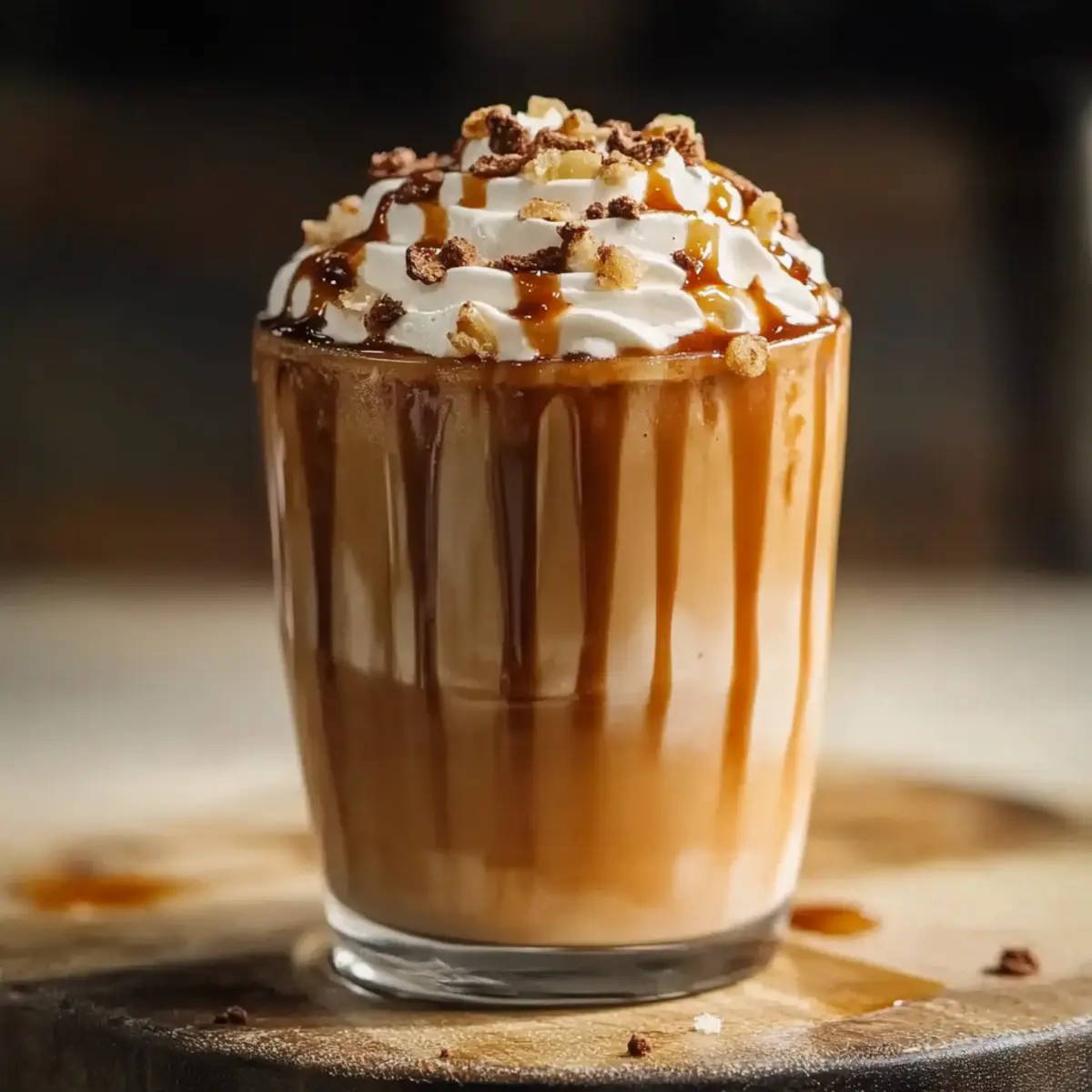 Salted Caramel Protein Shake