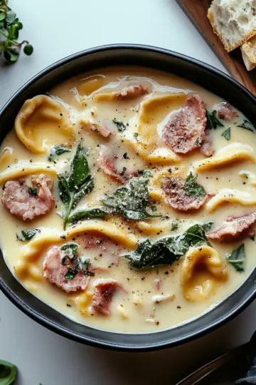 Sausage Tortellini Soup
