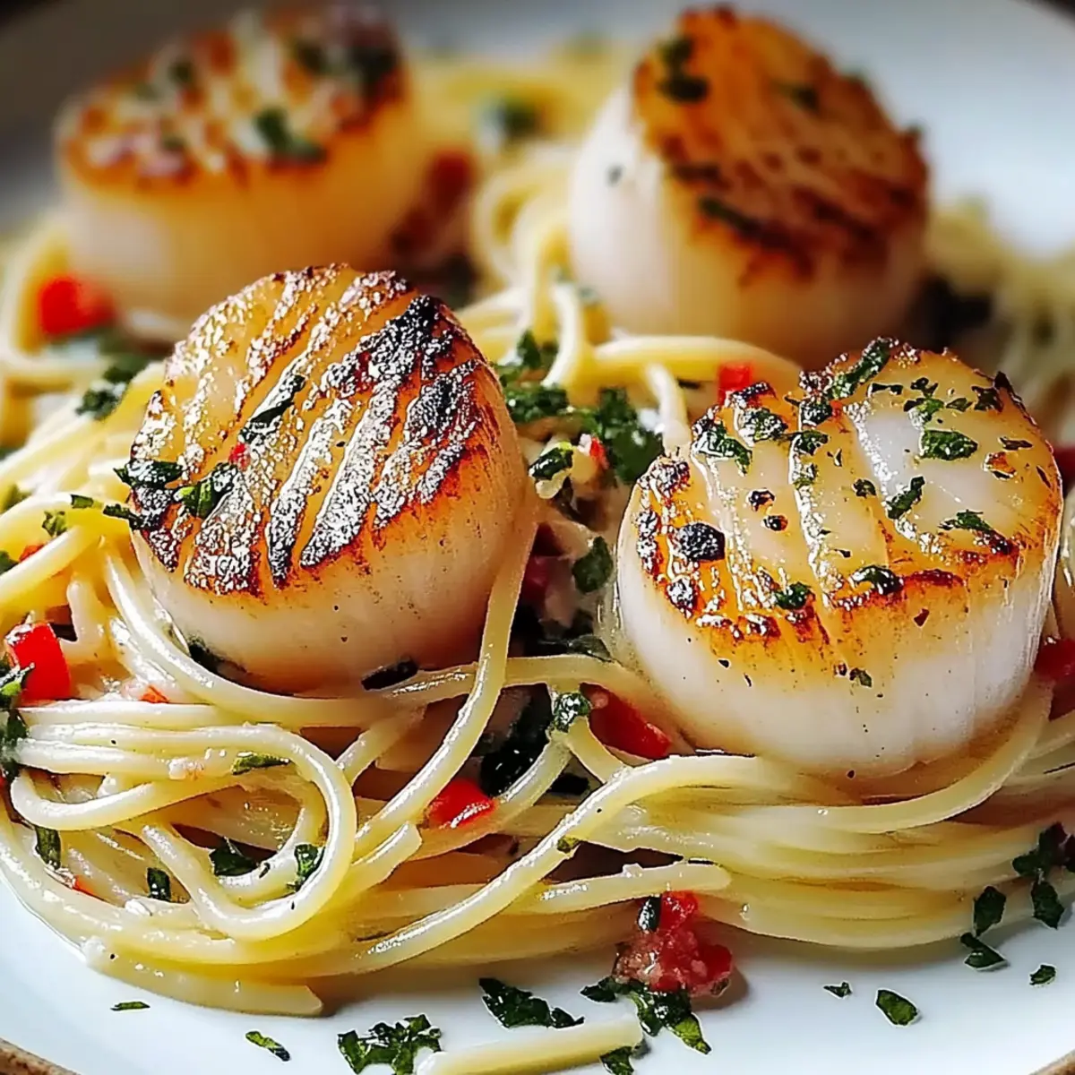 Sea Scallops Pasta