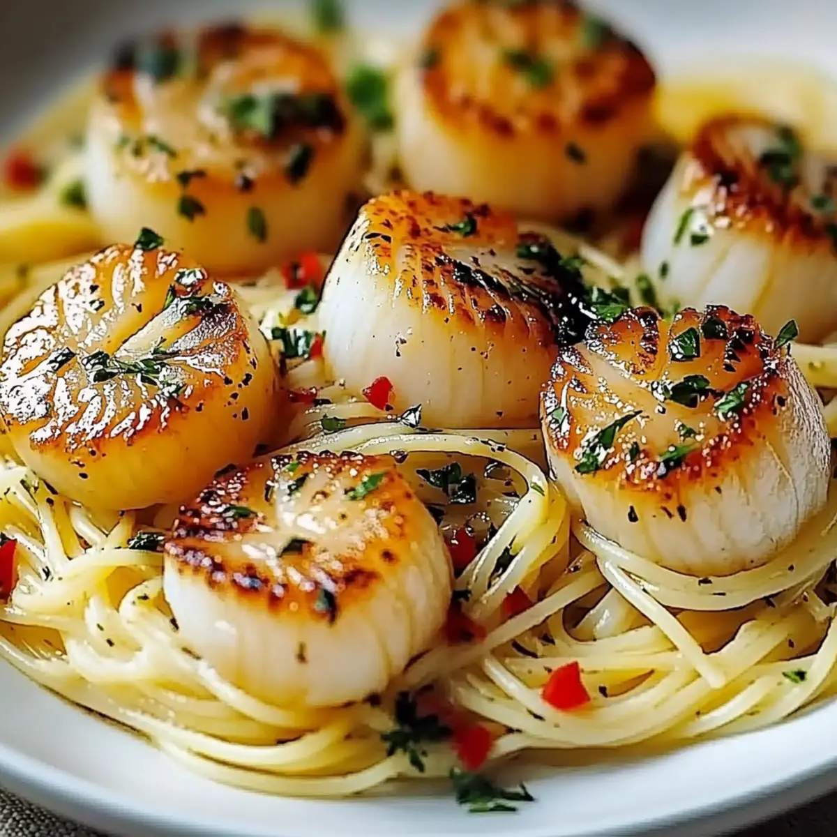 Sea Scallops Pasta