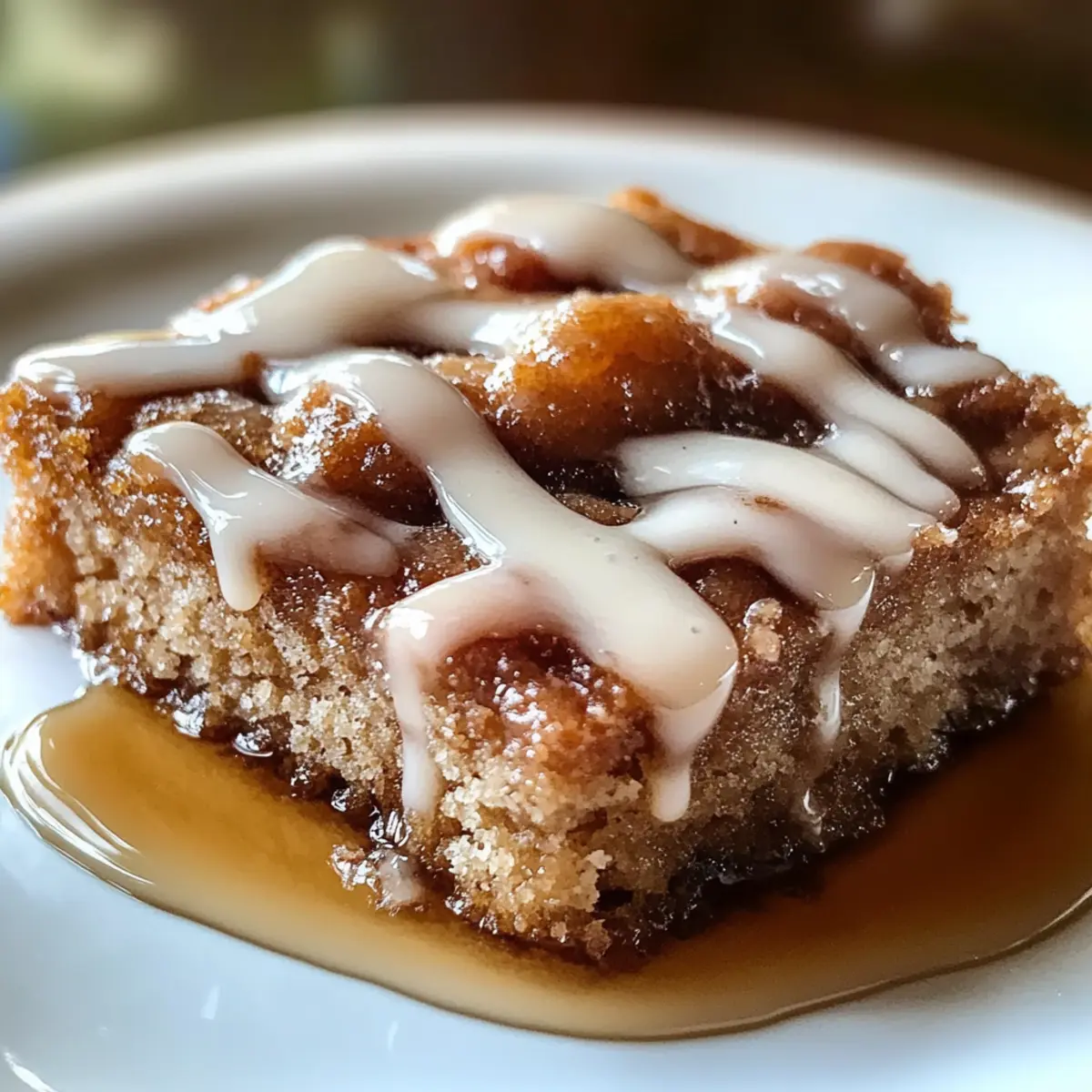 Soft Baked Maple Donut Bars