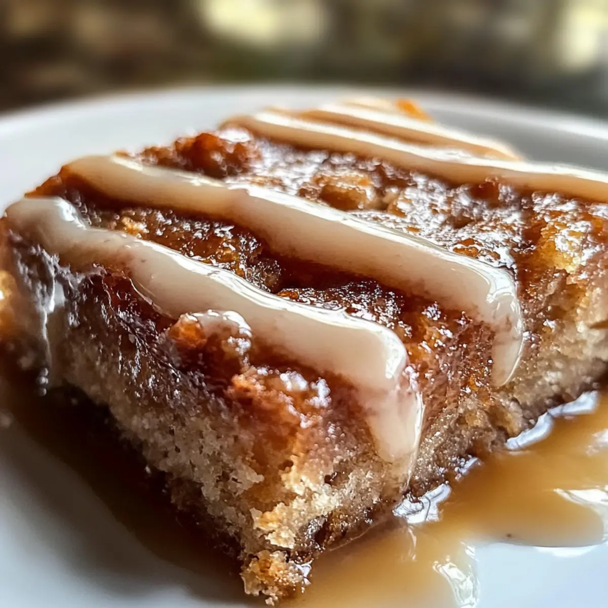 Soft Baked Maple Donut Bars