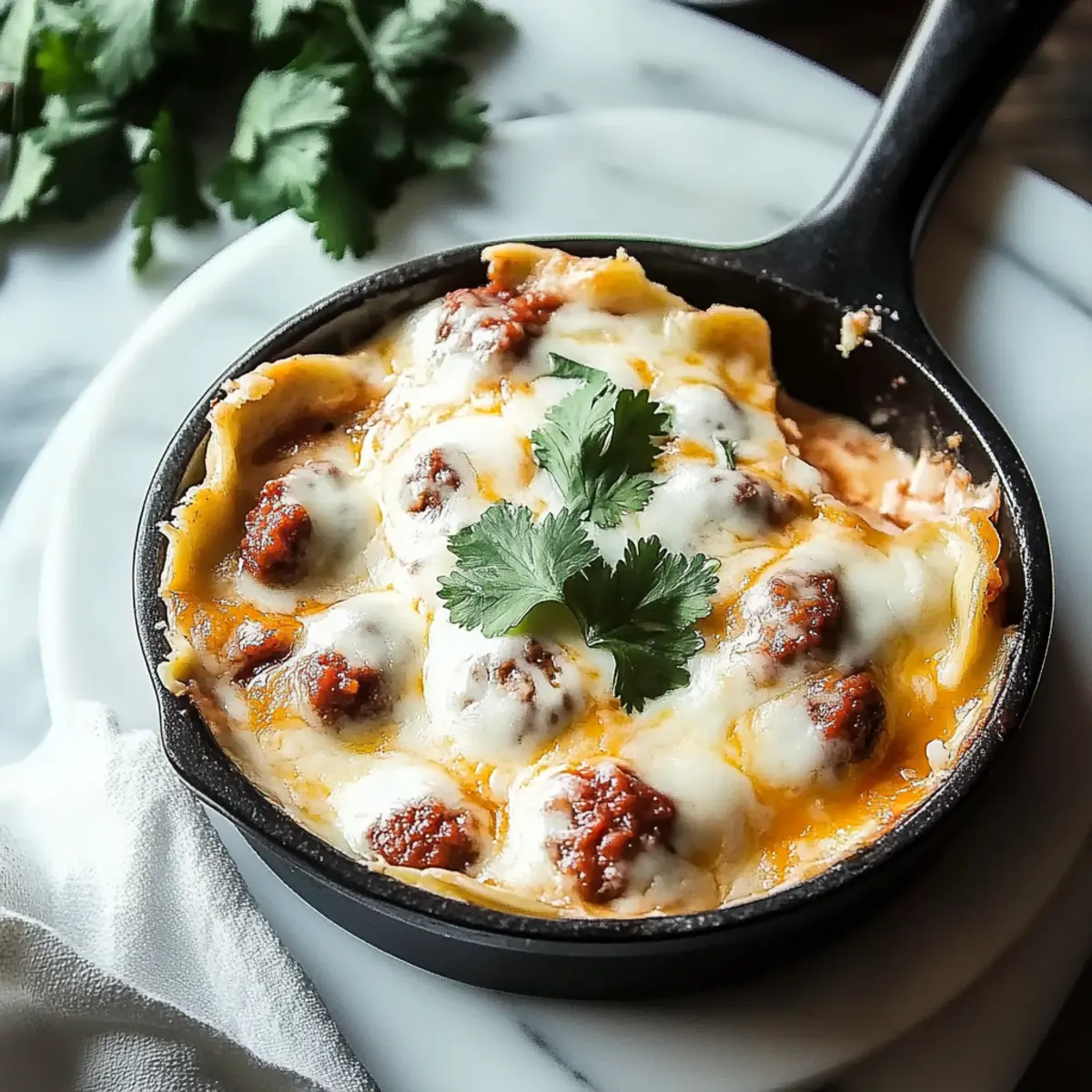 Southern Breakfast Enchiladas with Sausage Gravy