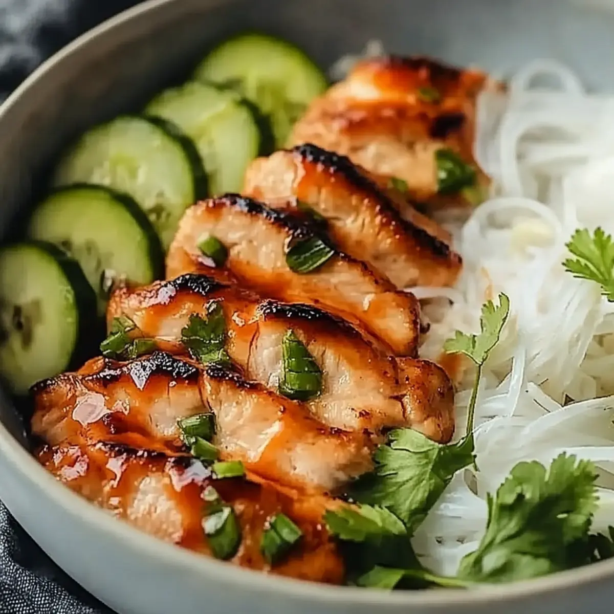 Spicy Salmon Bowls
