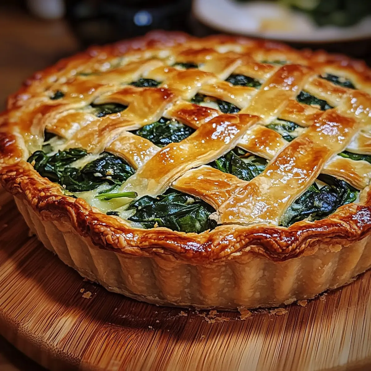 Spinach Stuffed Pie