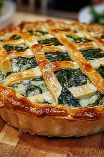 Spinach Stuffed Pie