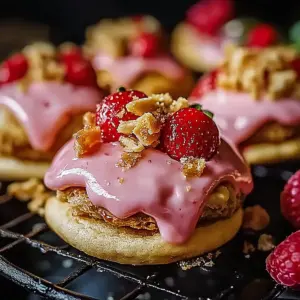 Strawberry Crunch Cookies
