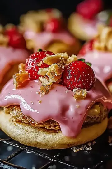 Strawberry Crunch Cookies