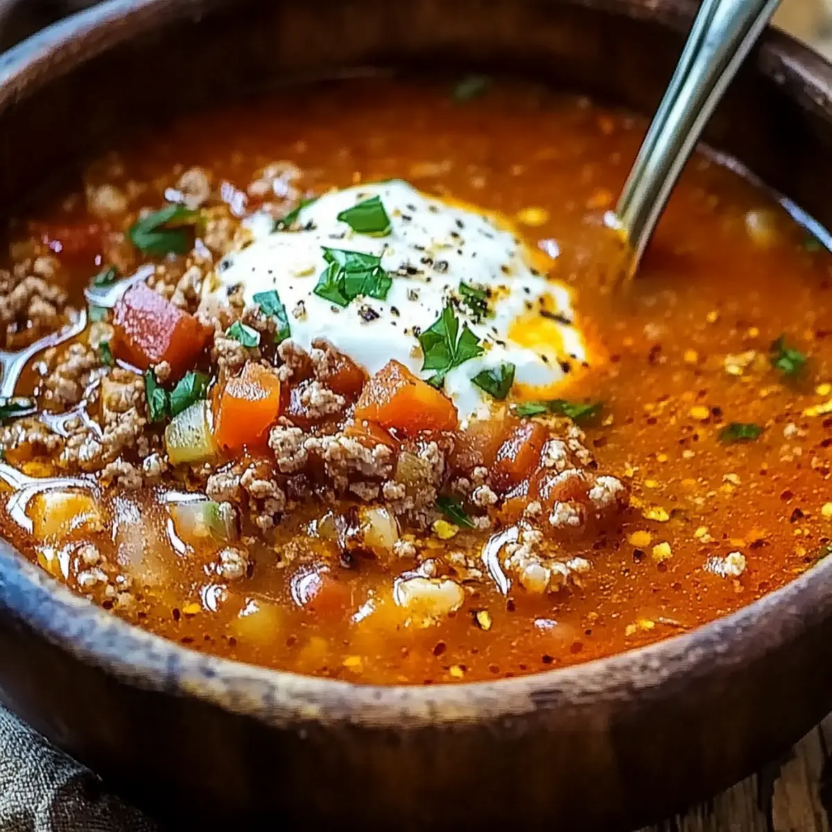 Stuffed Pepper Soup