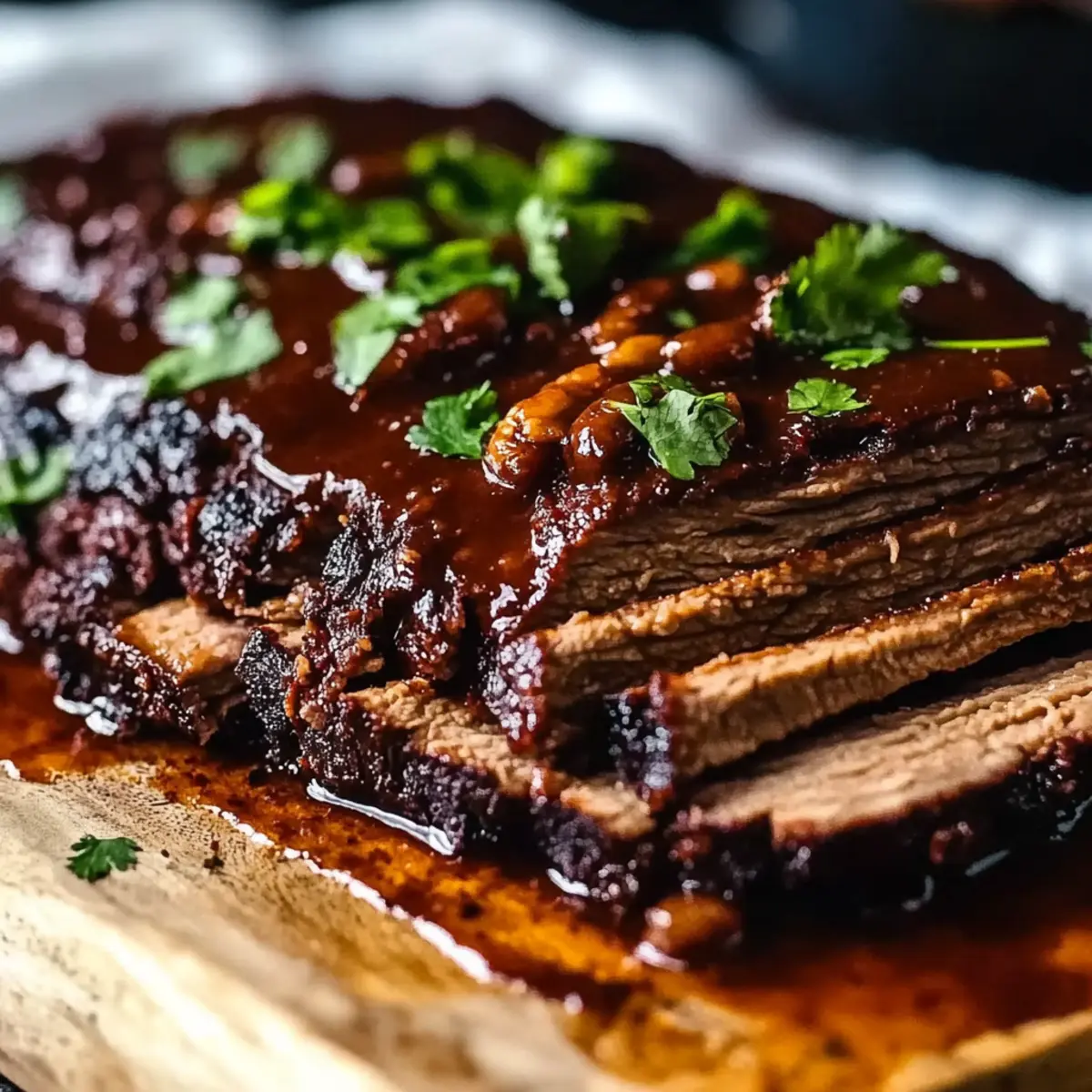 Tender Braised Beef Brisket