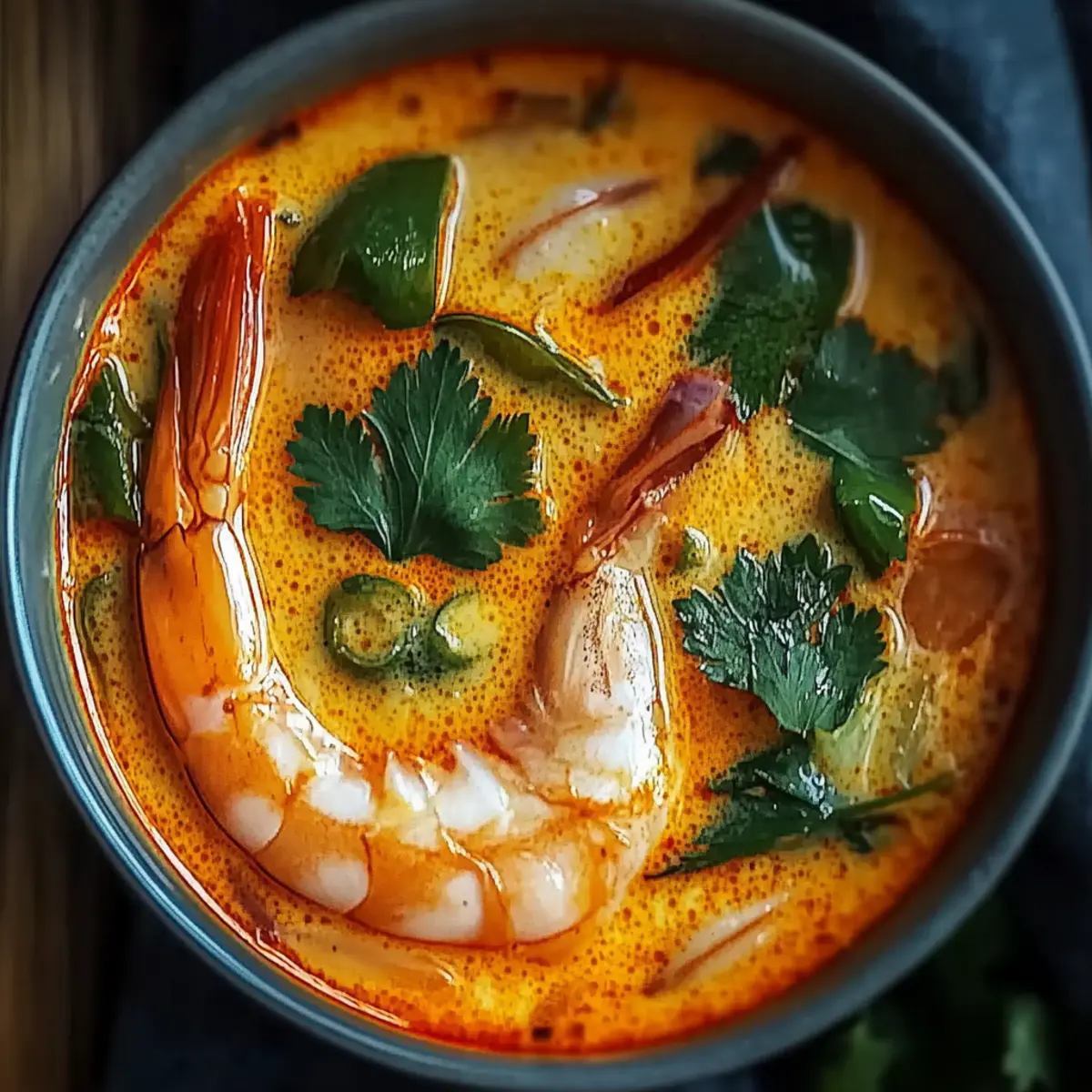 Thai Red Curry Soup