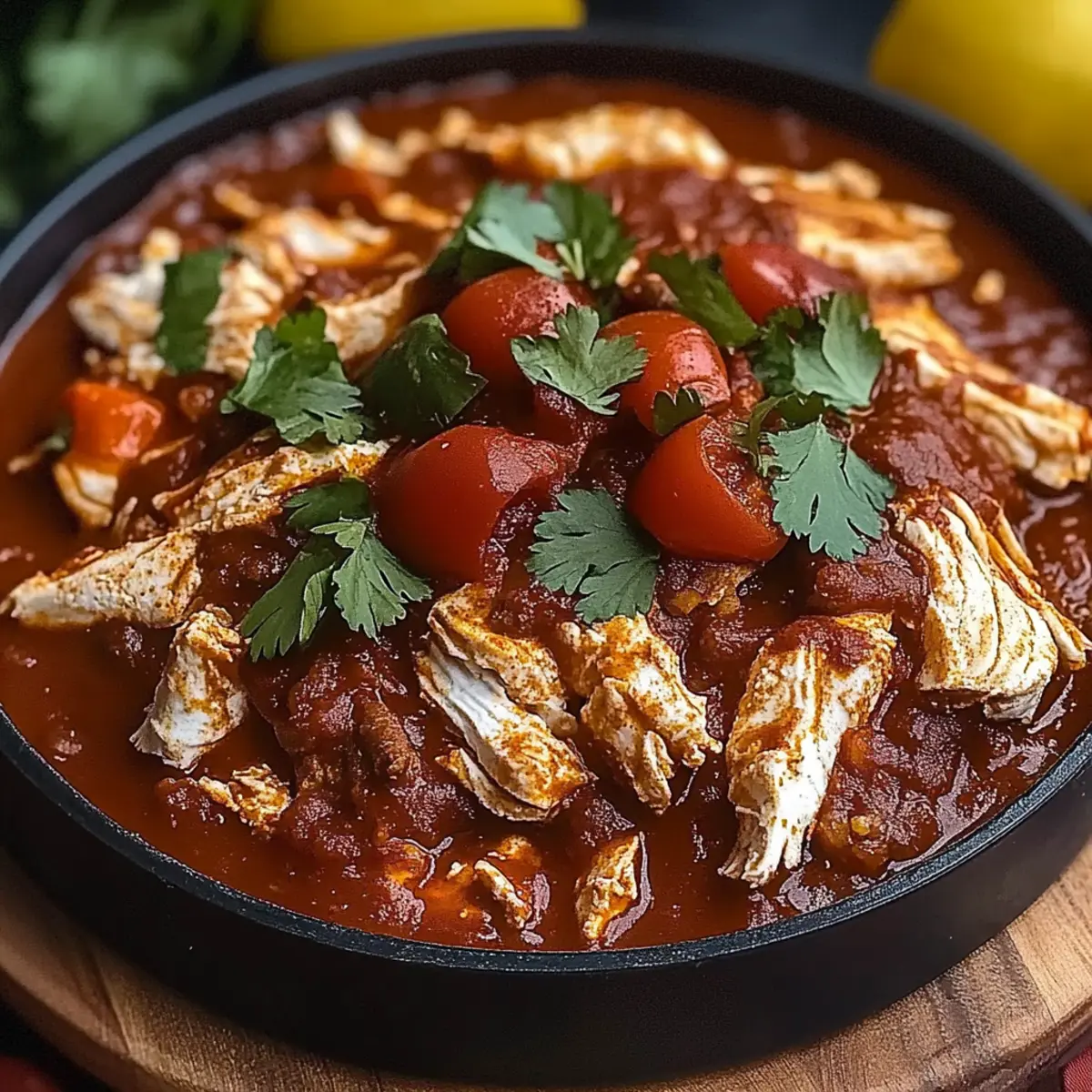 Tinga de Pollo