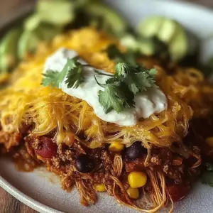 Turkey Enchilada Spaghetti Squash