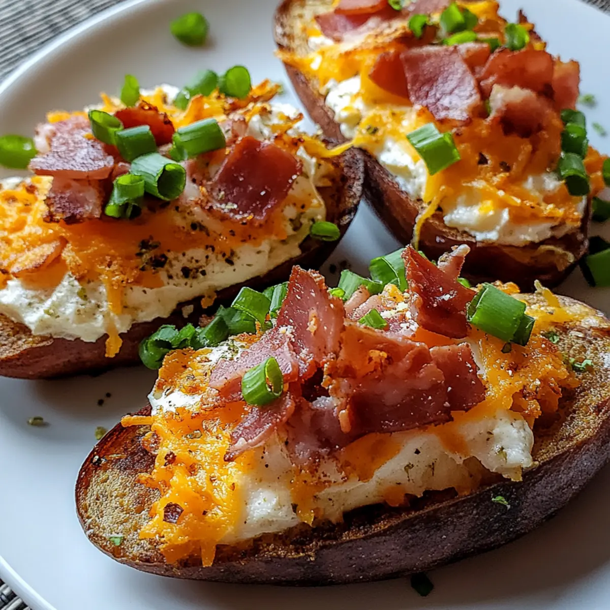 Twice Baked Sweet Potatoes