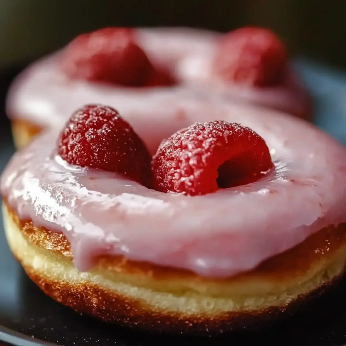 Valentine's Day Strawberry Donuts