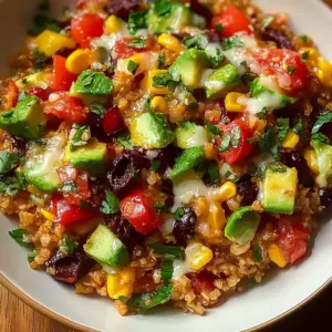Vibrant Tex Mex Quinoa Salad