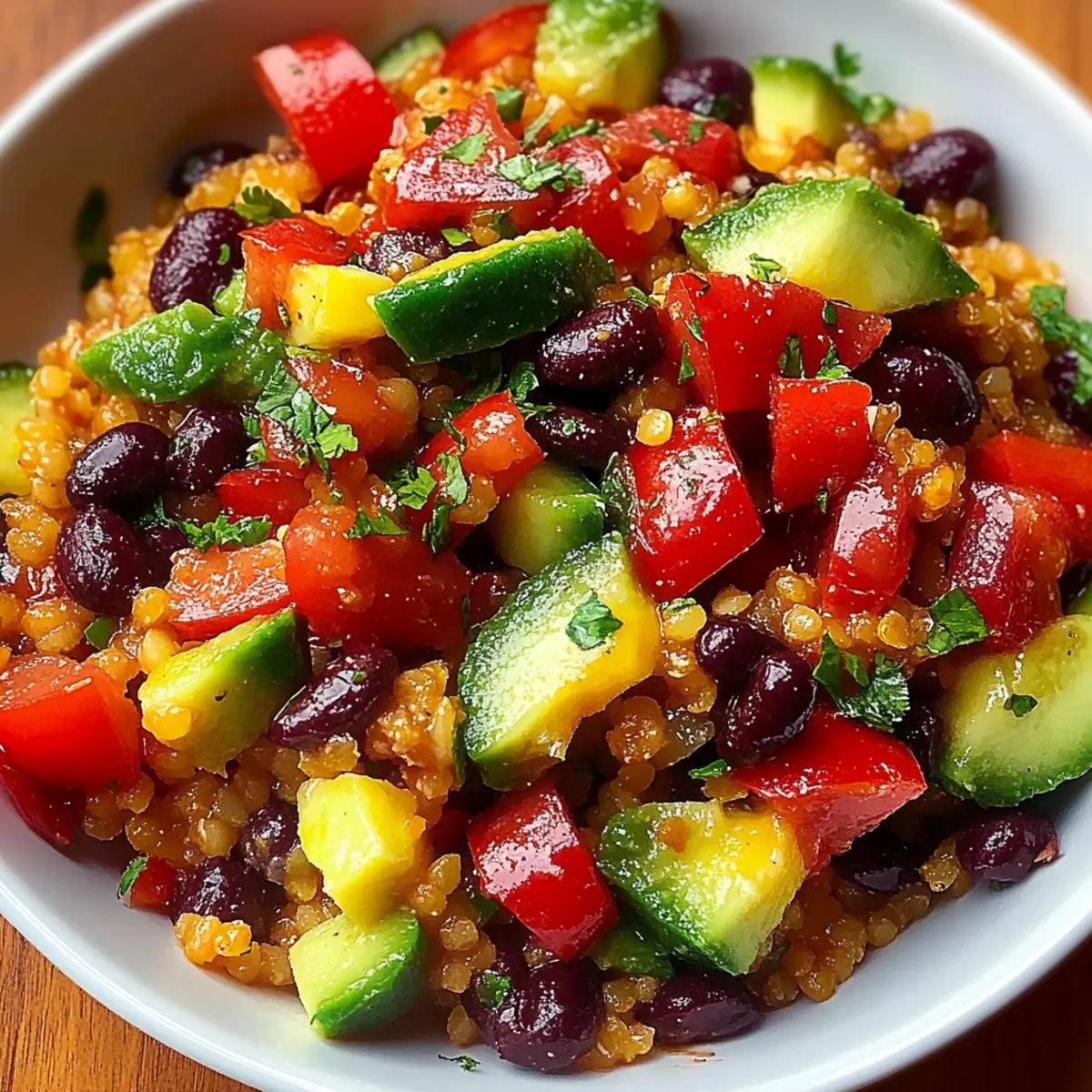Vibrant Tex Mex Quinoa Salad
