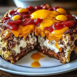 Baked Cheeseburger Meatloaf