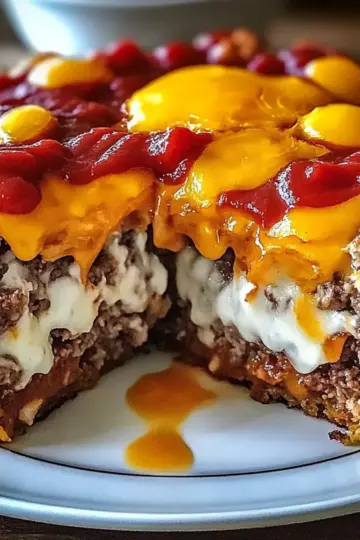 Baked Cheeseburger Meatloaf
