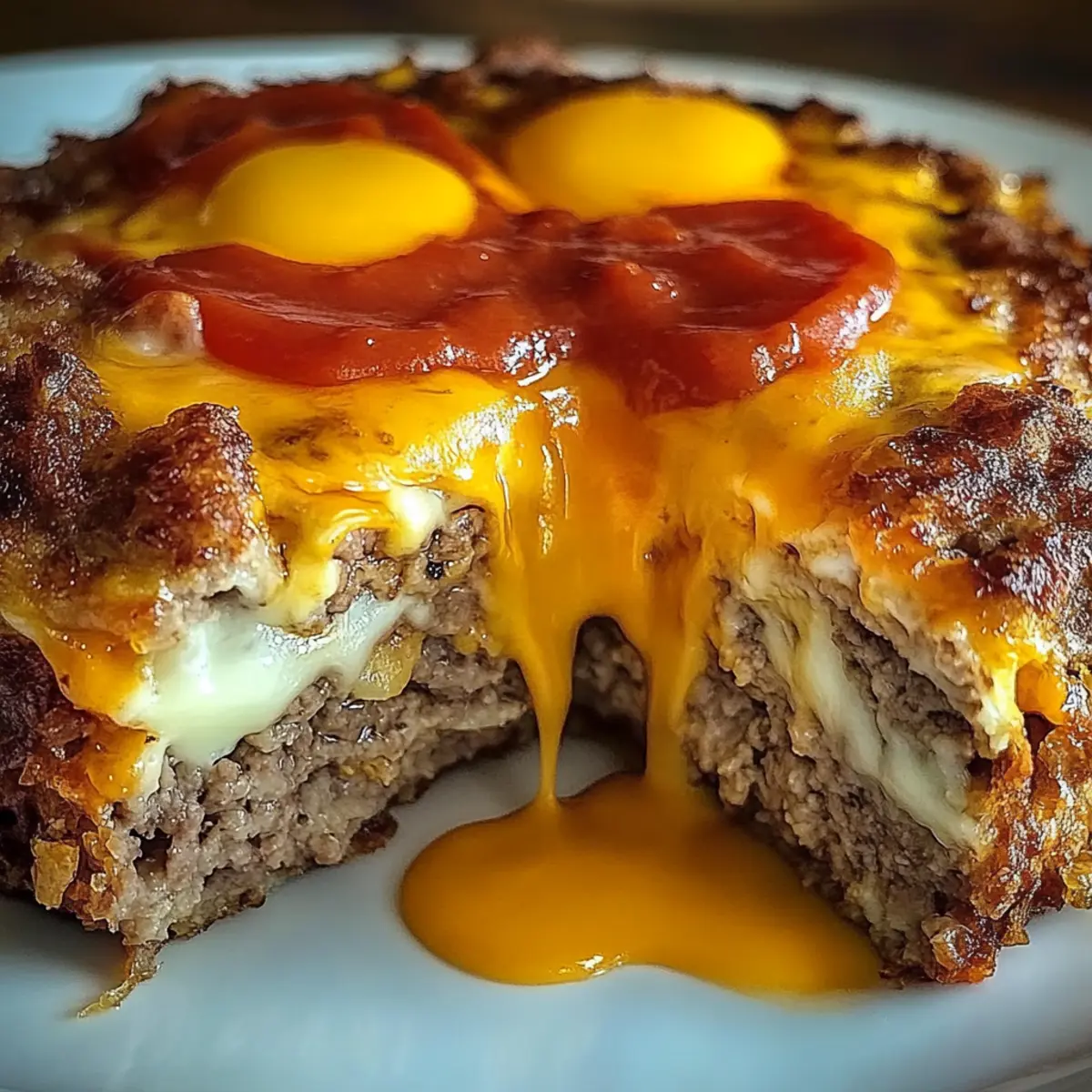 Baked Cheeseburger Meatloaf