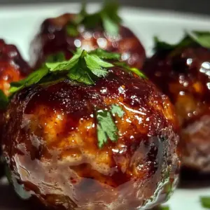 Baked Juicy Smoky Chipotle Meatballs