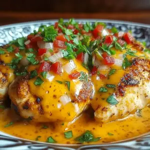 Baked Queso Chicken