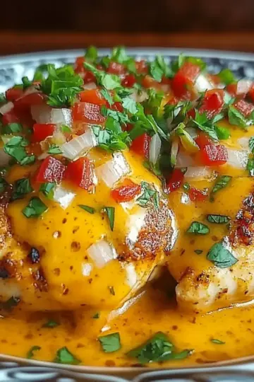 Baked Queso Chicken