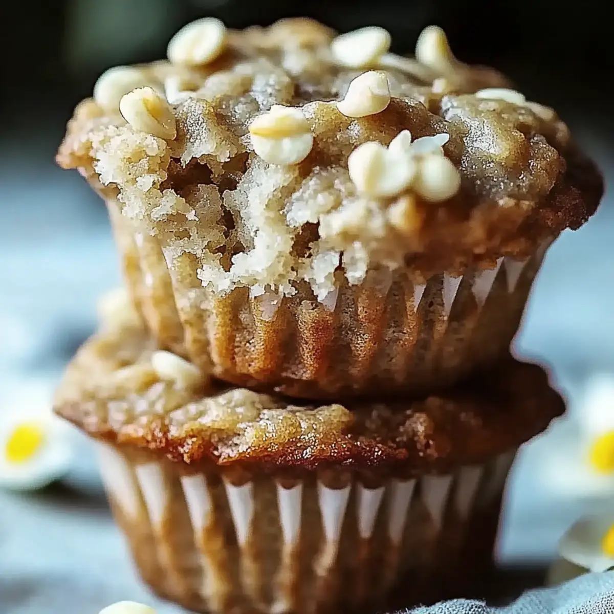 Banana Oatmeal Muffins