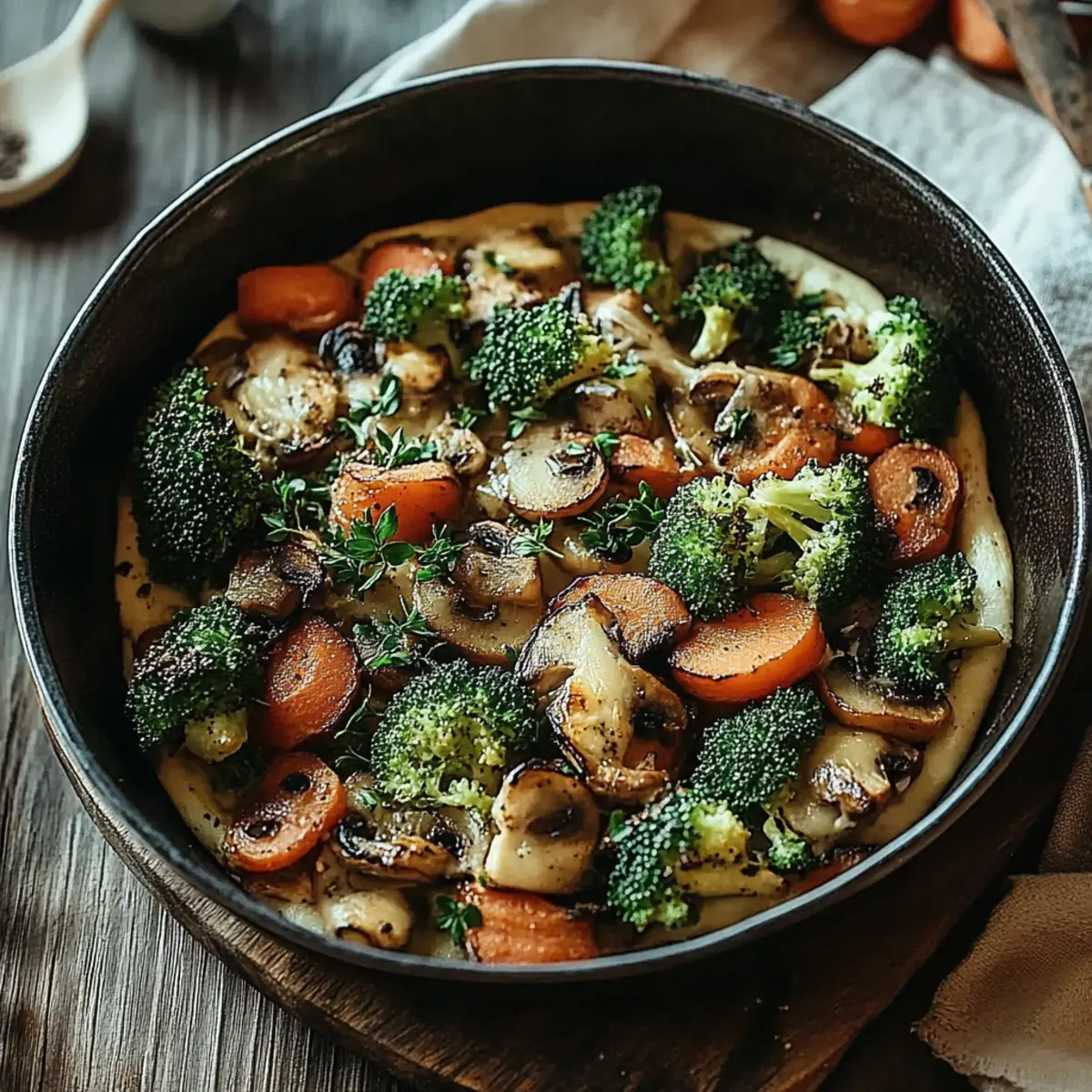 Broccoli and Mushroom Stir Fry
