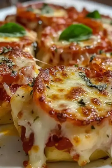 Cheesy Baked Italian Pizza Roses