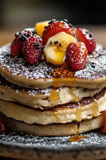 Cottage Cheese Banana Oat Protein Pancake Bites