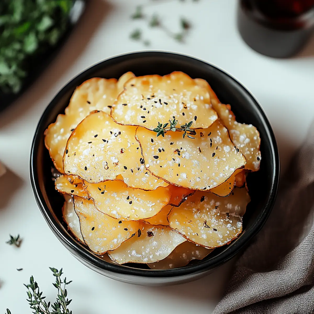 Cottage Cheese Chips