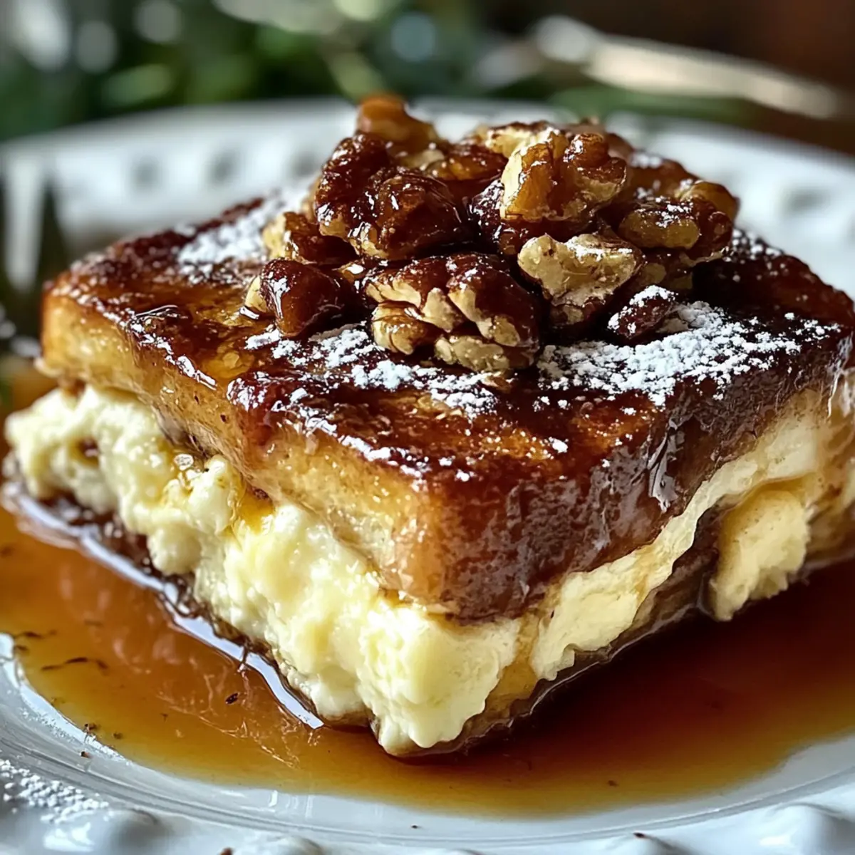 Cream Cheese French Toast Casserole