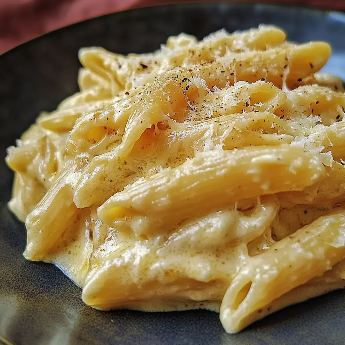 Creamy Italian Three-Cheese Pasta