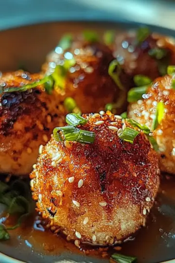 Crispy Air-Fried Tofu Balls